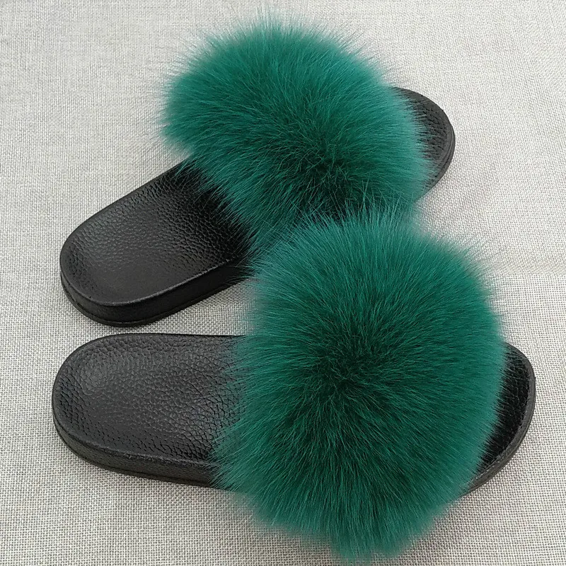 Женские меховые шлепанцы Fujin белые на платформе новинка летнего сезона