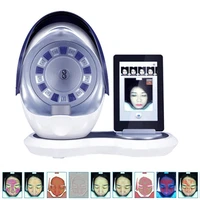 new arrival 2021 skin wrinkle analysis equipment facial 3d dermatoscope skin analyzer machine for beauty salon