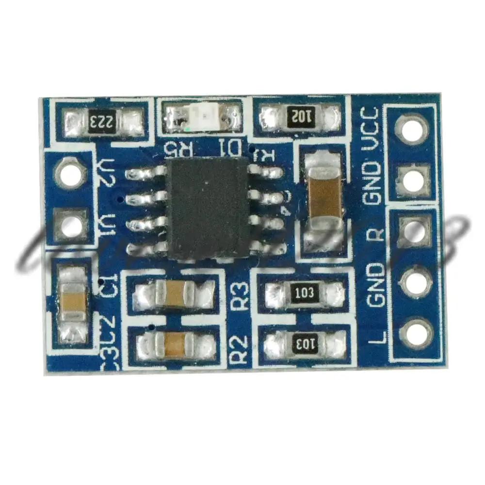 Super Mini HXJ8002 Audio Power Amplifier Board Mono Channel Voice low noise Amplifiers Module 2.0-5.5V Replace PAM8403