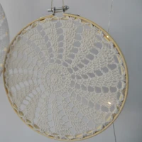 nordic handmade macrame dreamcatcher woven knitted wall hanging tapsey room decoration farmhouse decor no b031 diameter 20cm