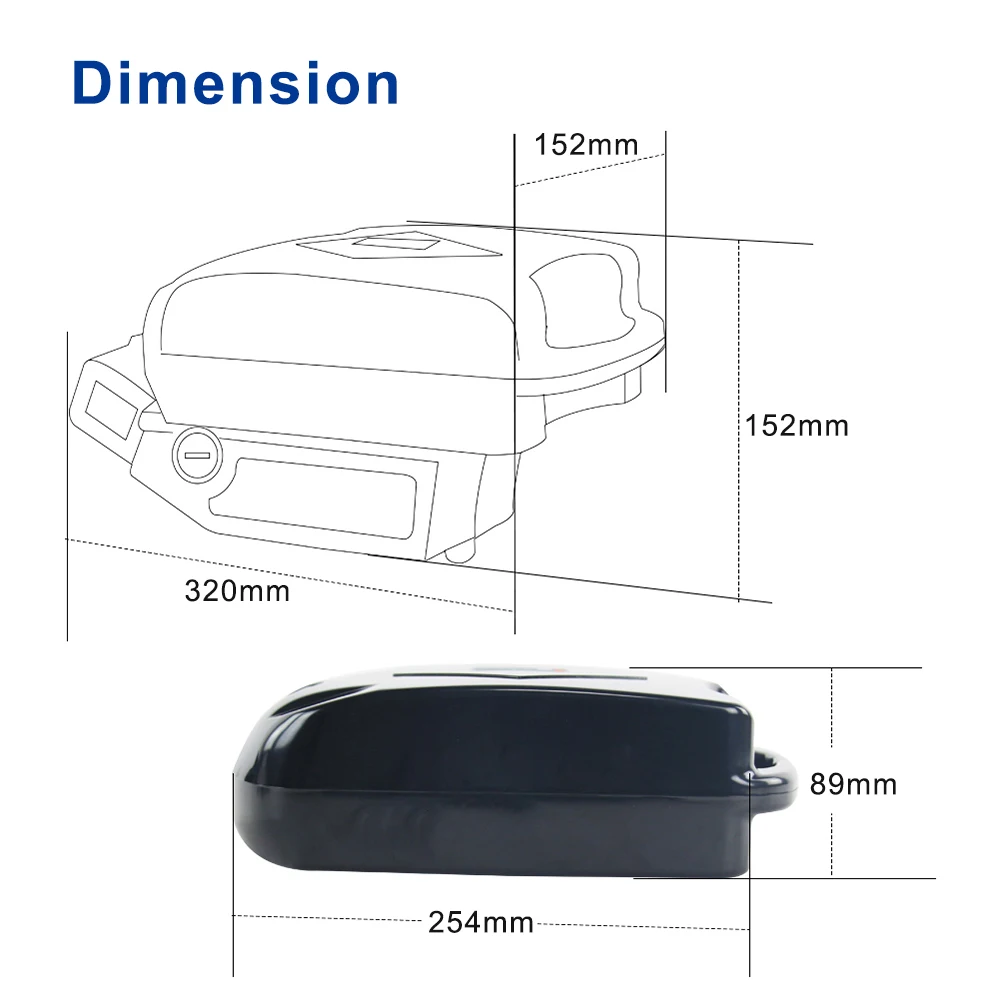 Складной Аккумулятор для электровелосипеда 24 В 36 48 литий ионный аккумулятор Samsung