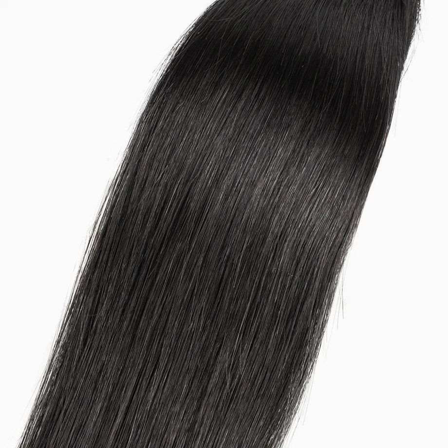 

Brazilian Raw Virgin Human Hair Weave Bundles Straight Short Natural Color Long 30 inch for Black Women 1 3 4 Extension Bundles