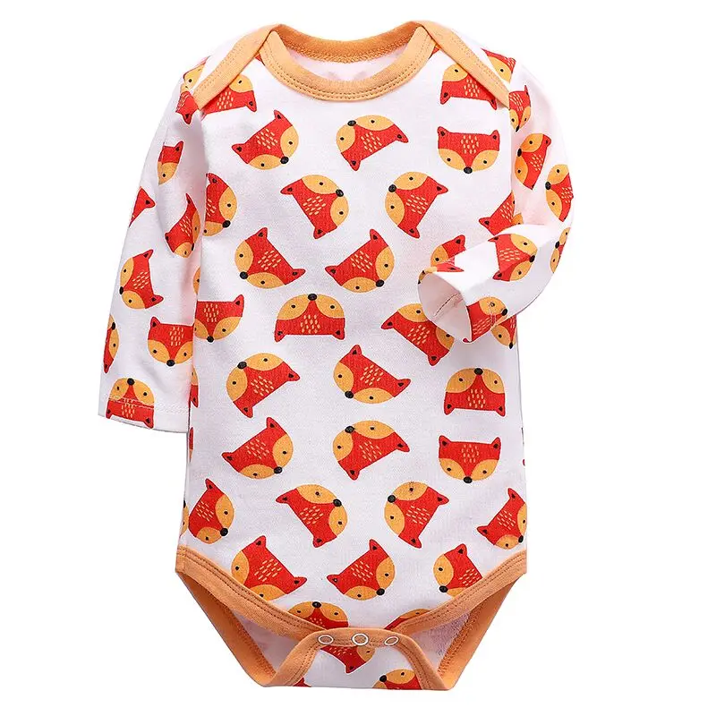 ch001-2 newborn bodysuit baby babies bebes clothes long sleeve cotton printing infant clothing 1pcs 0-24 Months - Цвет: ch001-2