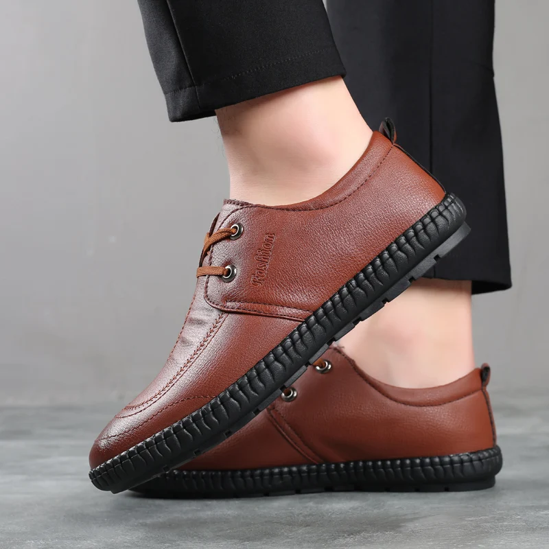 Модные Holfredterse повседневные кожаные мужские дизайнерские лоферы Мокасины для