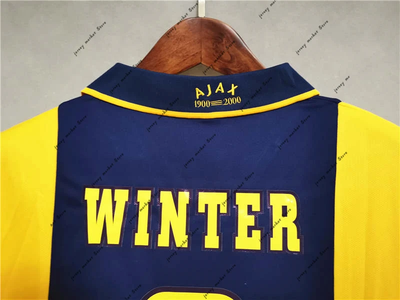 

6 WINTER 2000-01 away Retro Soccer Jersey Classics Football Shirt chandal hombre futbol trainingspak voetbal