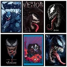 Фильм Веном постер с изображением героев комиксов на холсте и плакат с современной росписью для гостиной домашний Декор Картина Cuadros