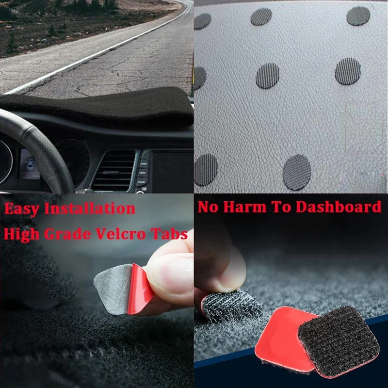 Крышка приборной панели черный коврик для ковра защита под заказ Dodge Ram 1500 2002 2005 2500