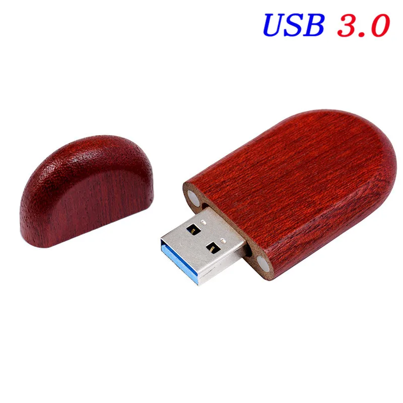 Rose wood SHANDIAN USB 3,0 индивидуальный логотип деревянный+ коробка персональный флэш-накопитель с логотипом 4 ГБ 16 ГБ 32 ГБ 64 Гб usb флеш-накопитель U диск свадебные подарки - Цвет: Rose wood