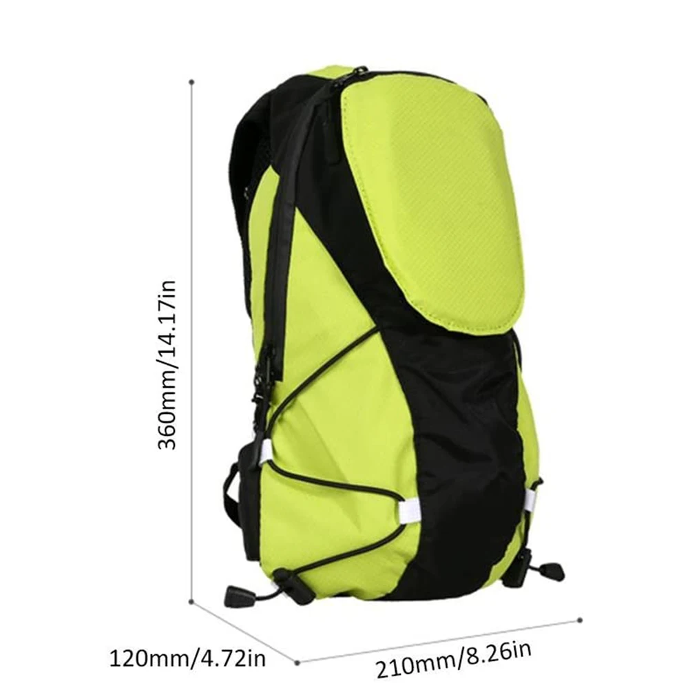 

Cycling Backpack with Rear LED Signal Flashing Visible Color Backpack Waterproof Safe Driving LED Indicator Outdoor Backpack 1PC