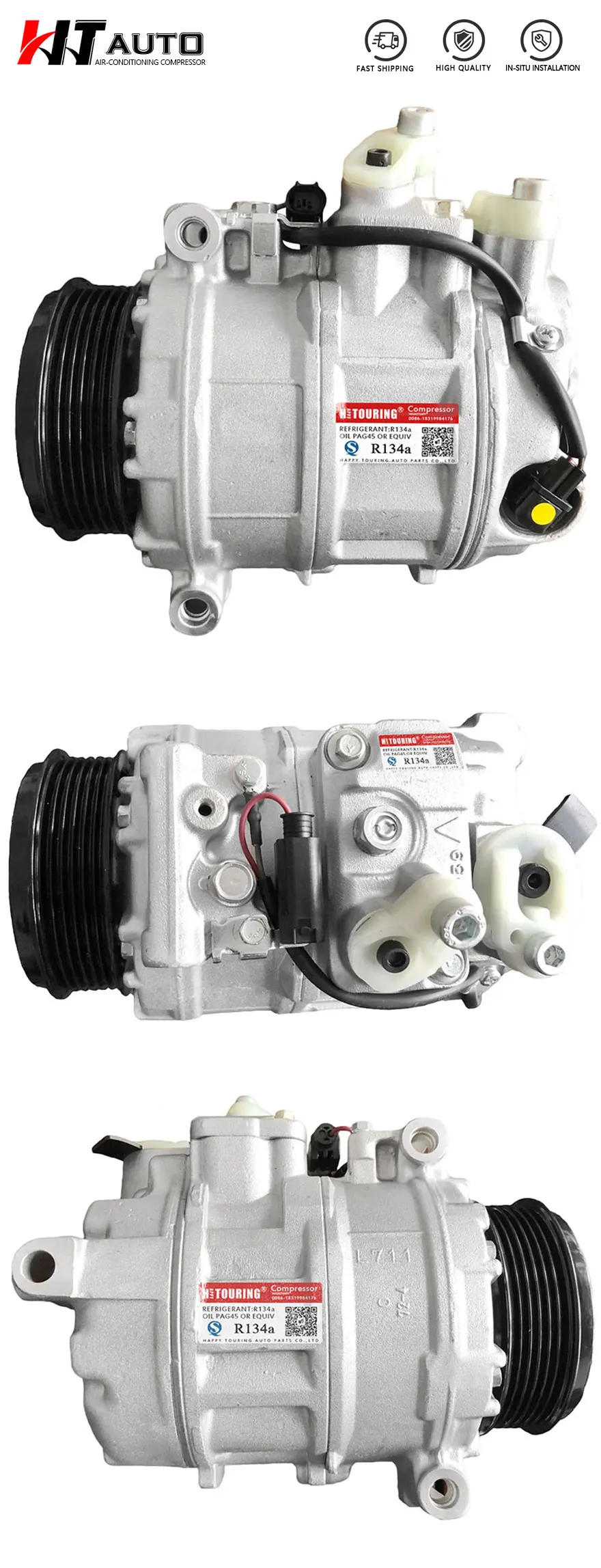 Автомобильный воздушный AC A/C компрессор для Mercedes W203 W209 W215 W220 W211 A0002309111 0002309111 0002306511 0002308011 4711466 0002308511