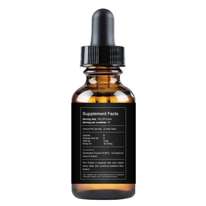 Органическое конопляное масло для облегчения боли Горячая помощь сна антистресс