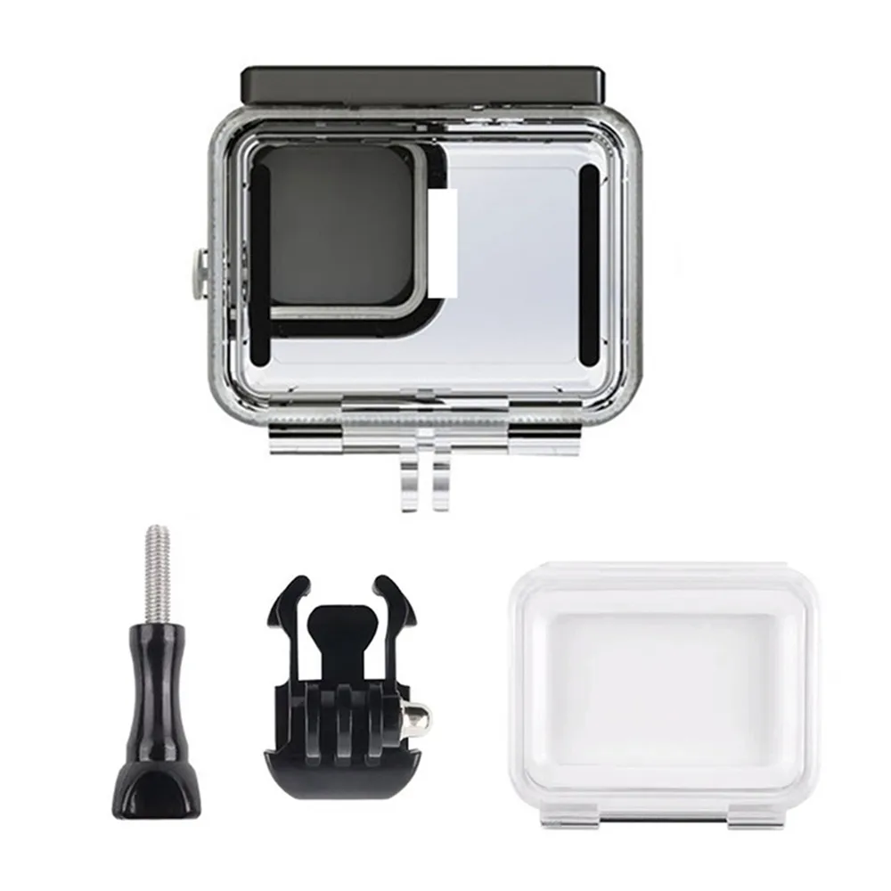 

For GoPro Hero 9 50 Meters Underwater Diving Protection Waterproof Case Housing Protective Shell Sports Camera Accessories Parts
