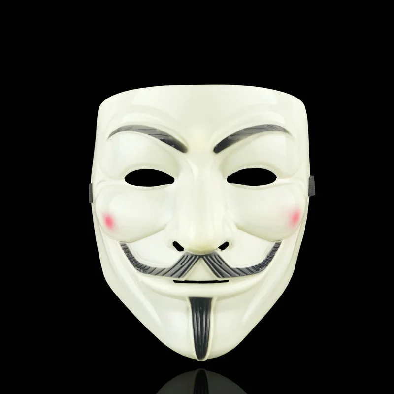 1 шт. вечерние маски V for Vendetta анонимные маска Гай Фокс нарядное аксессуар для