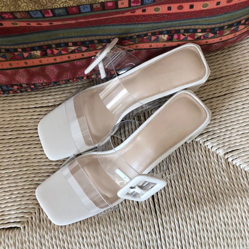 

Jenny&Dave england casual in fashion blogger candy color summer high heel sandals women shoes woman women slippers shoes women