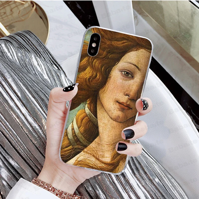 Babaite Madonna церковные фрески Ангел Бог телефон аксессуары чехол для iPhone 8 7 6 6S Plus X XS max 10 5 5S SE XR - Цвет: 4