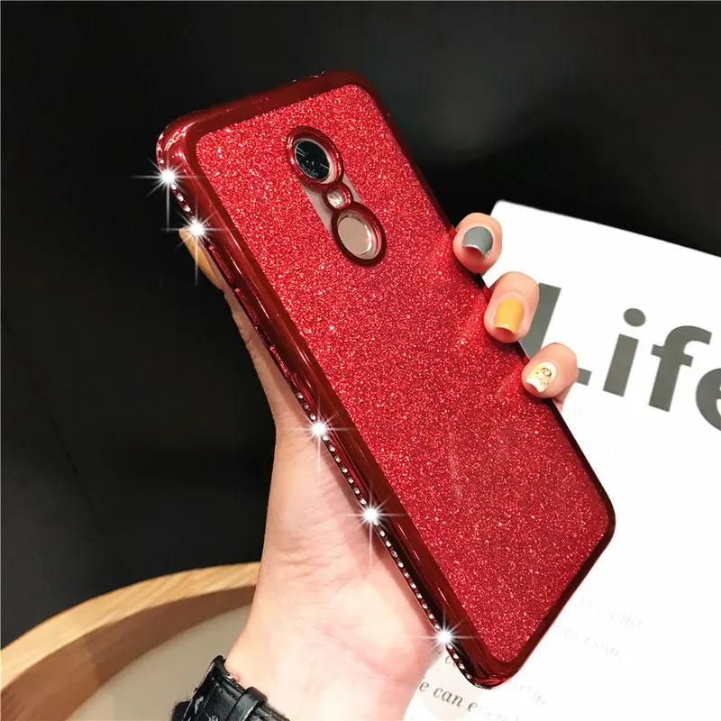 Mi 10T Lite 5G POCO X3 F3 диаманта Bling Блеск мягкий силиконовый чехол для Xiaomi Redmi Примечание