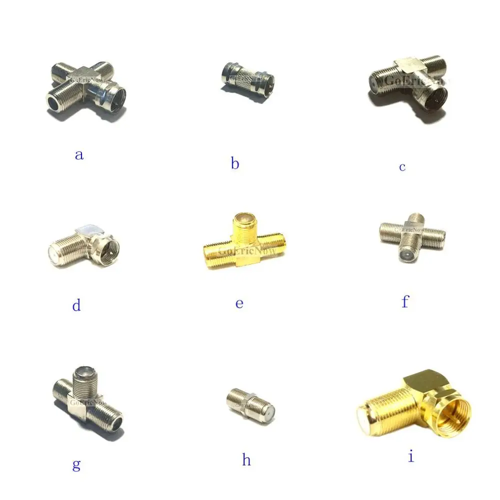 1 шт. радиочастотный коаксиальный ТВ прямоугольный/прямой F тип разъем Мама/папа к