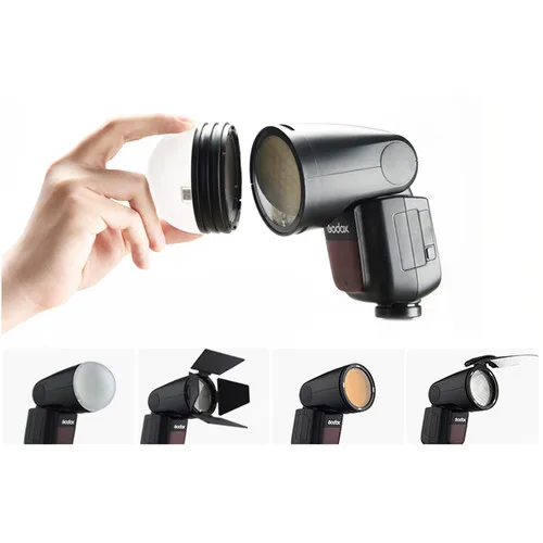 Вспышка Godox V1C V1-C TTL с круглой головкой для цифровых зеркальных фотоаппаратов Canon