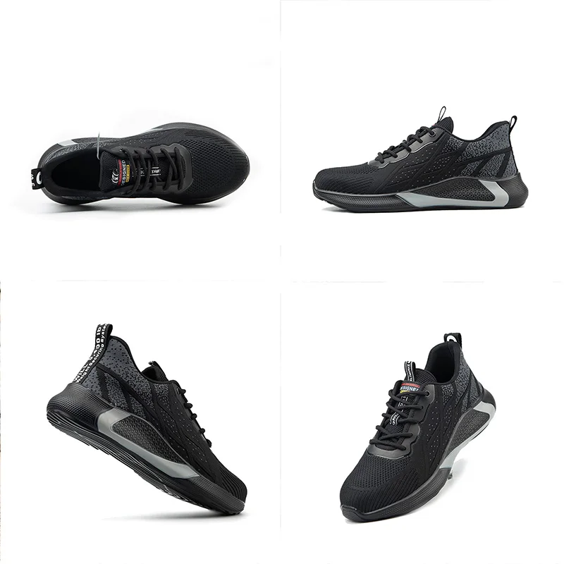 MWSC защитная Рабочая обувь для мужчин всесезонные дышащие рабочие ботинки