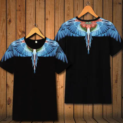 as picture Модная летняя футболка с короткими рукавами и принтом в китайском стиле, Высококачественная роскошная мужская футболка из тенселя - Цвет: as picture