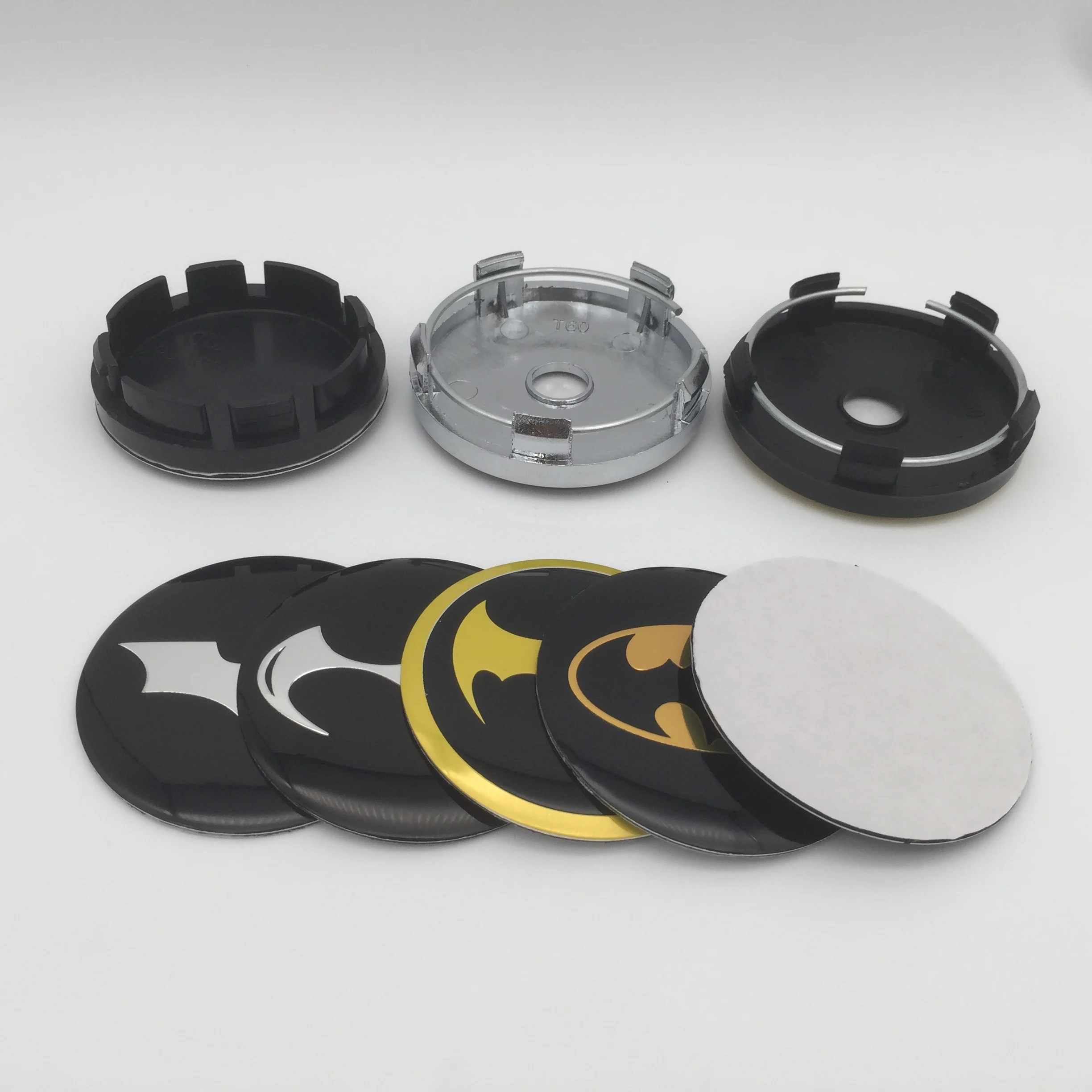 4pcs 56mm 60mm 68mm car Wheel Center Cover Hub Cap Resin Badge Emblem sticker Styling accessories | Car Stickers