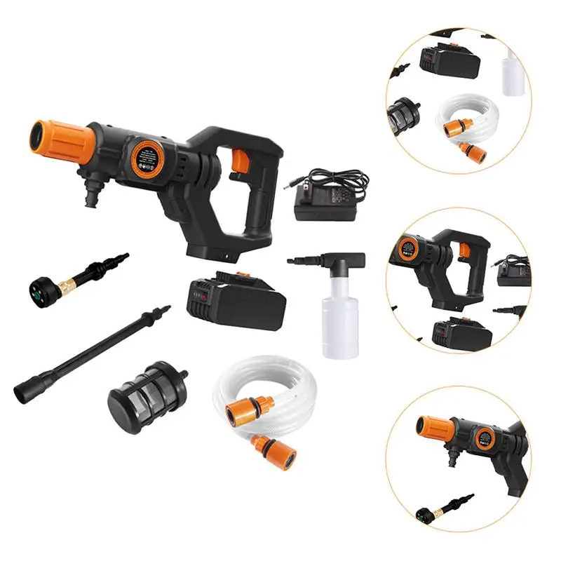 

1 Set Practical Adjustable Durable Washing Sprayer Car Washer Cordless Automotive Washer
