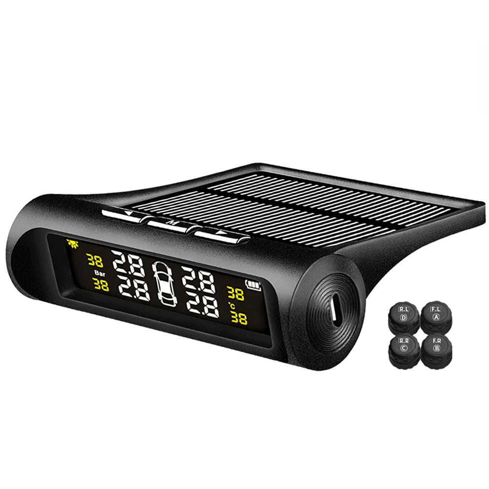 

Car Tire Pressure Monitor Wireless Solar Car Tire Pressure Monitoring System