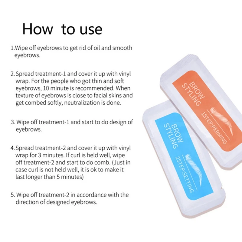 Набор для увеличения бровей набор ламинирования длительный подъем переносной