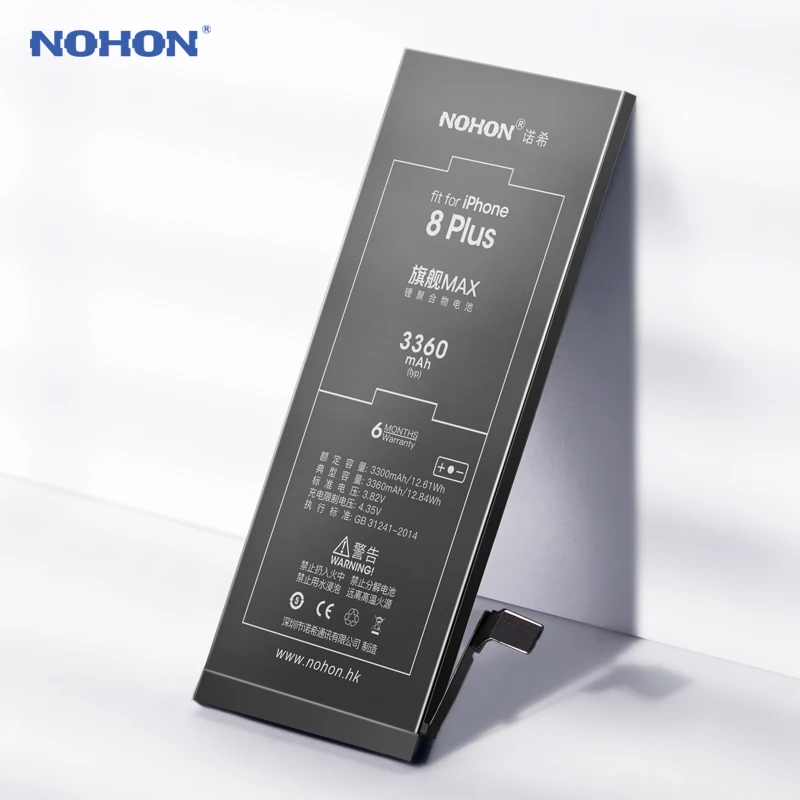 NOHON батарея для Apple iPhone 8 7 6S Plus SE 8Plus 7Plus 6Plus 6splus замена мобильного телефона Batarya литий-полимерная батарея