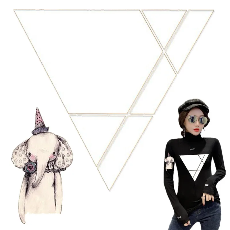 Нашивка странные вещи ПВХ крик железа на переводе одежды наклейки нашивки для