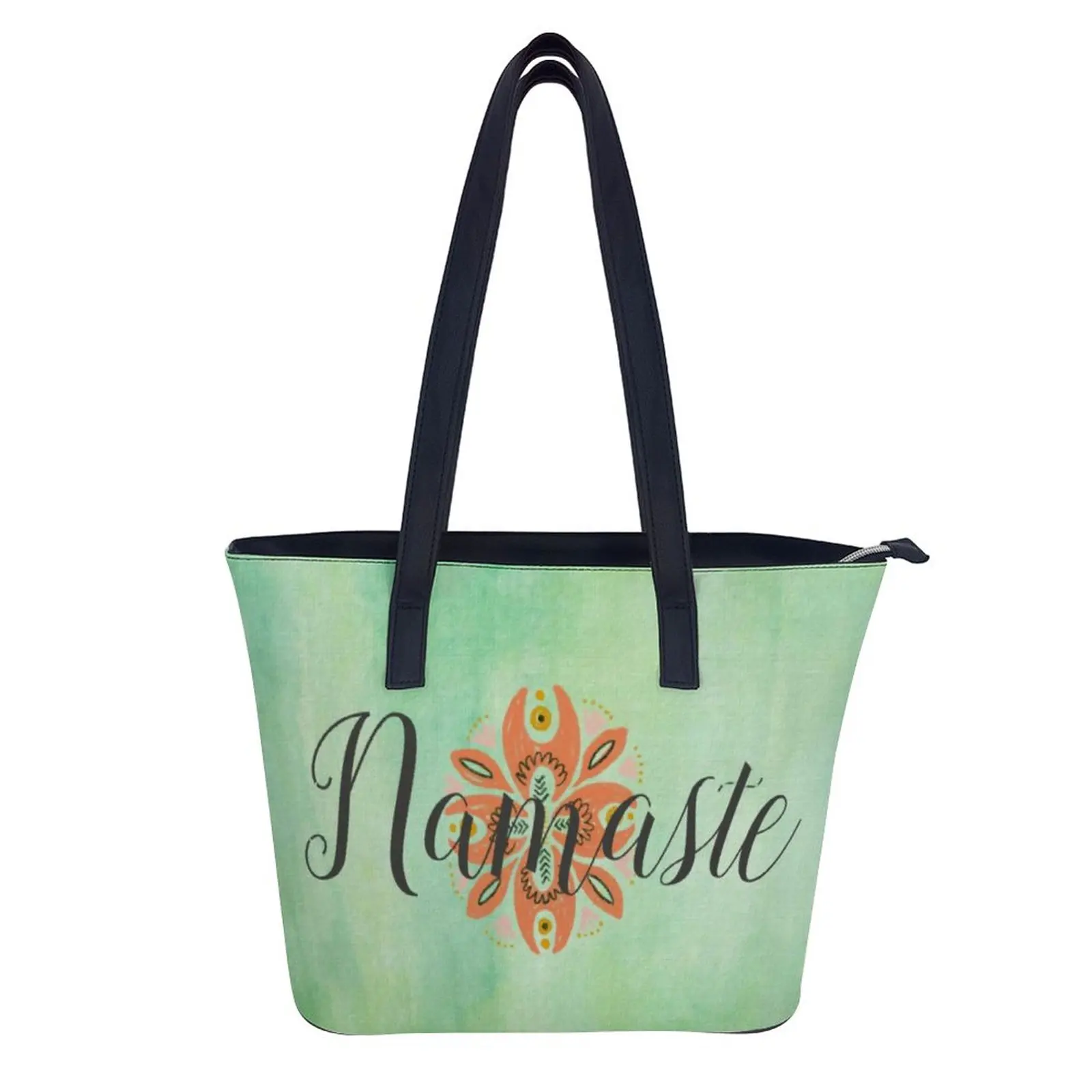 

Yoga Shoulder Bag College Funny Handbag Girl Bulk Top-Handle Leather Shopping Bag