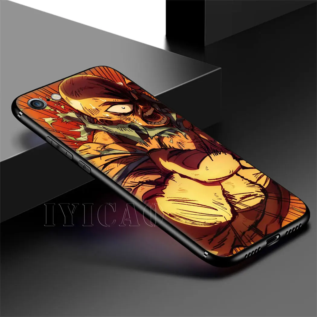 Чехол для телефона One Punch Man iPhone 12 Pro Max Mini мягкий чехол из ТПУ | Мобильные телефоны и