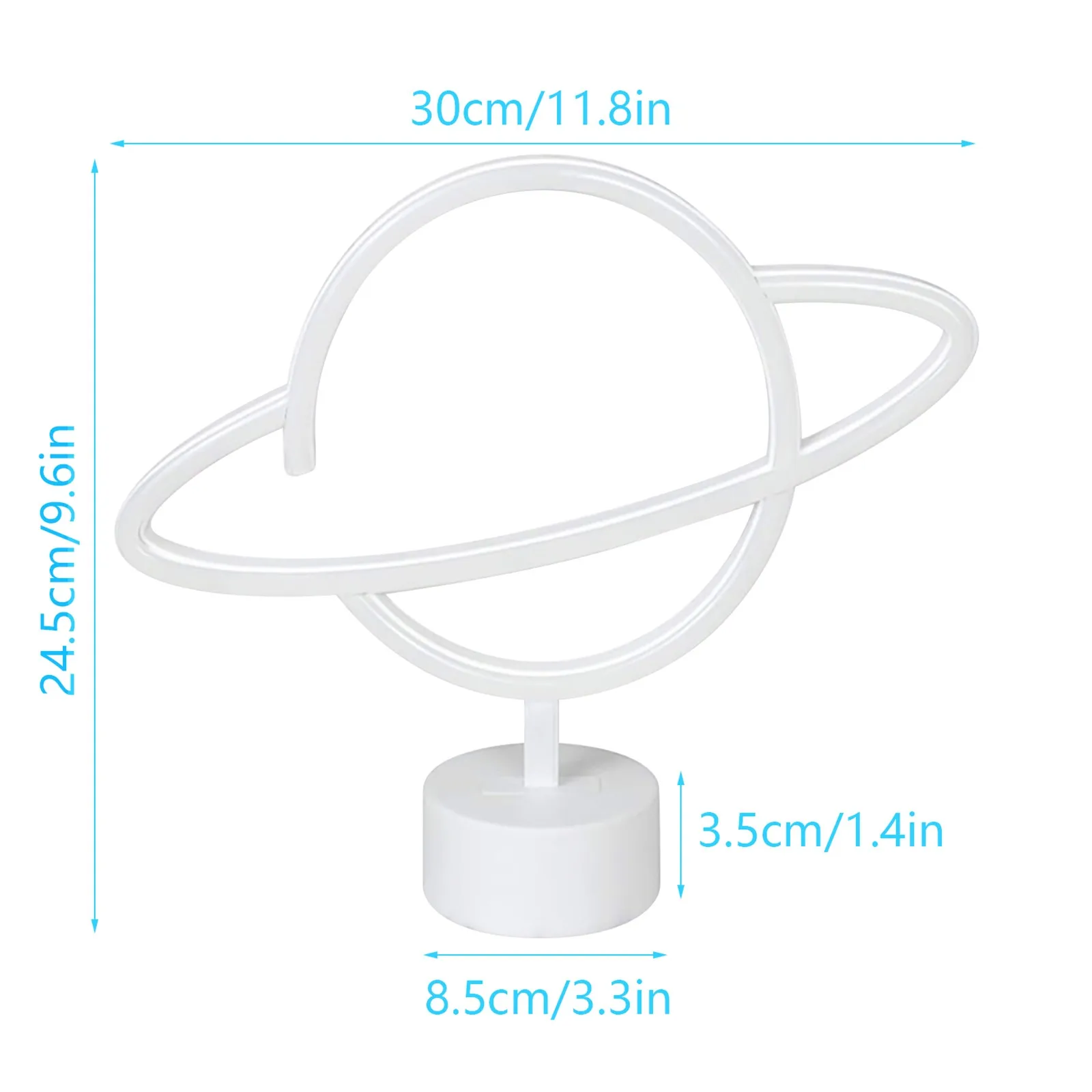 

LED Planet Neon Light Universe Shape Ornaments Net Red Decoration Night Light Bar Halloween Party Decoration Light Gift