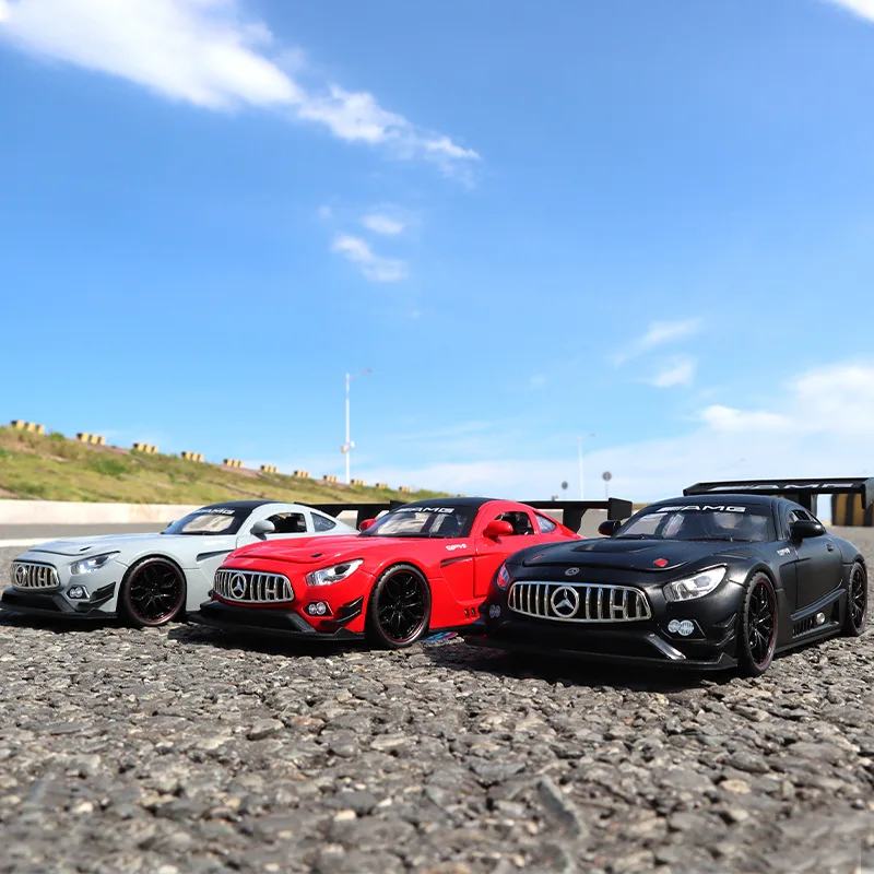 Mercedes Benz AMG GT 1:24 литая модель автомобиля из сплава коллекция игрушек версия со
