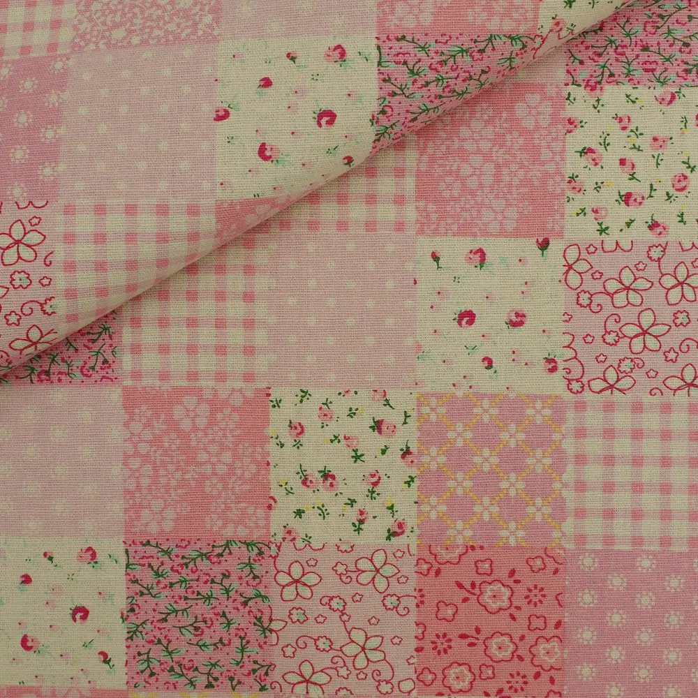 Хлопчатобумажная ткань для постельного белья handmad сумка занавеска нашивка и