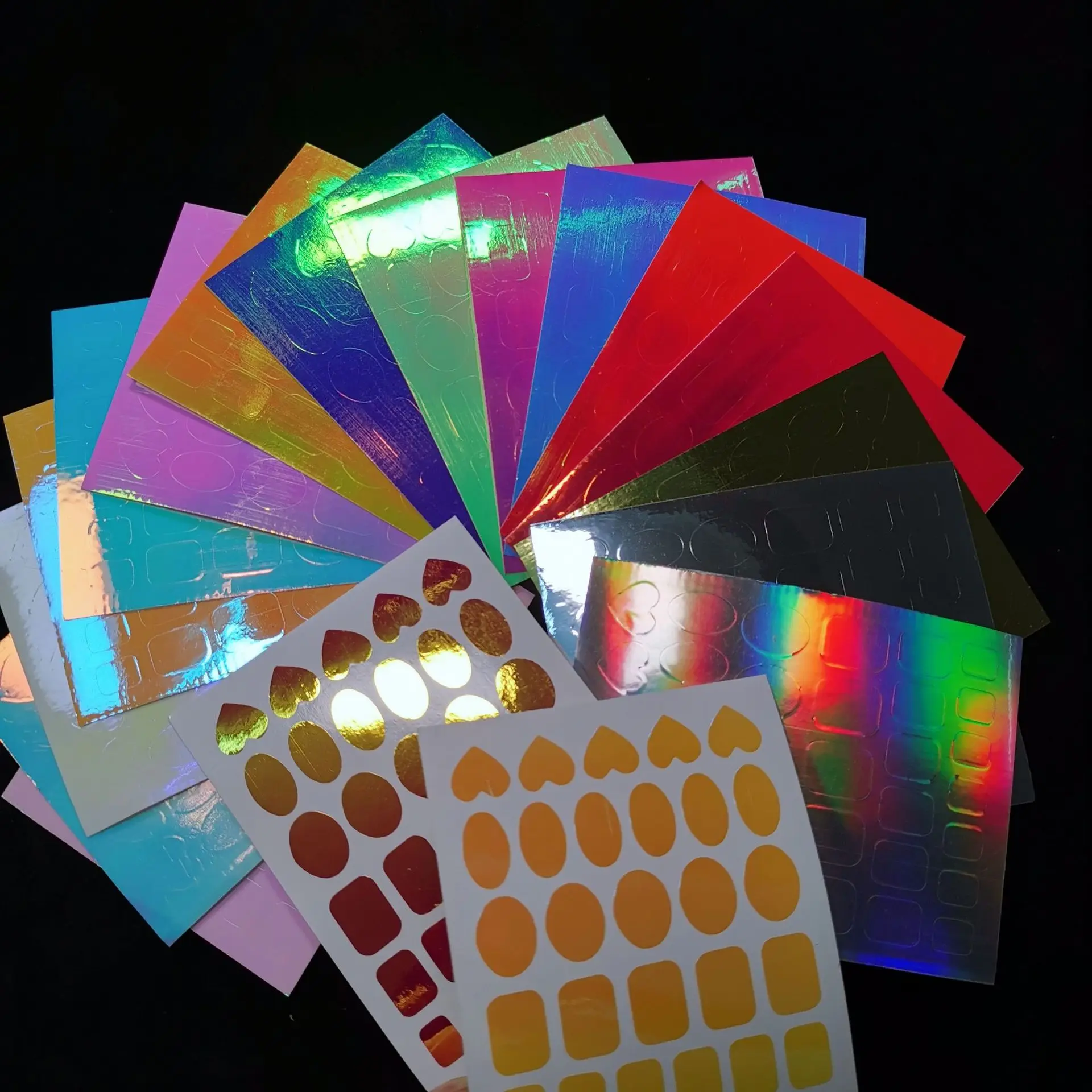 

1pc Ice Patch Nail Sticker Japanese Aurora Ice Sticker Decals Self Adhesive Korean Trendy Nails Design Manicure Decoration