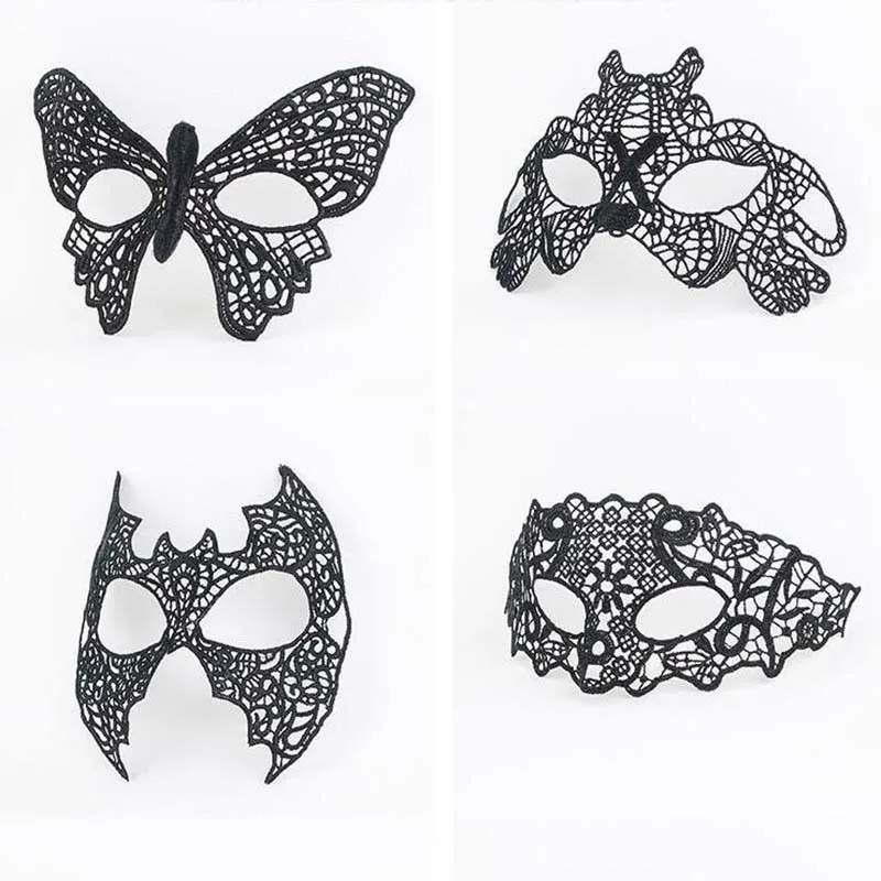 1 шт Женская кружевная маска на глаза Венеция карнавальные принадлежности