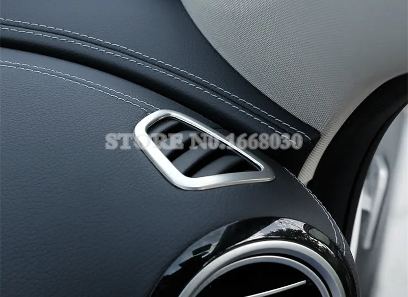 Крышка из нержавеющей стали для вентиляционного отверстия приборной панели Mercedes