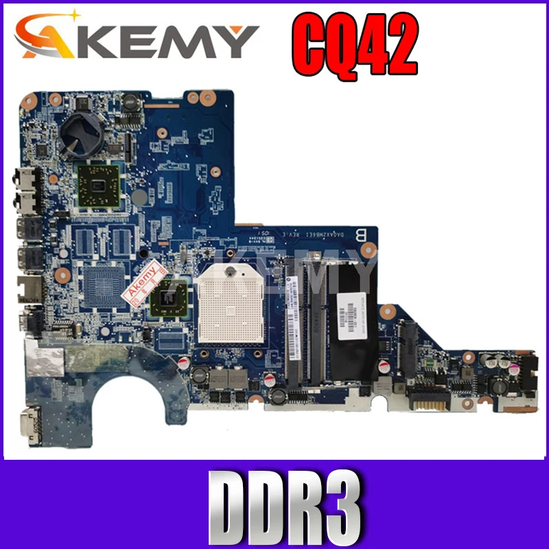 Материнская плата Akemy 623915 001 для ноутбука HP Compaq CQ42 CQ56 материнская DA0AX2MB6E1 разъем S1