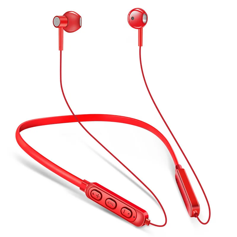 KUSDO Bluetooth наушники беспроводные наушники спортивные наушники Шейная стерео bluetooth-гарнитура с микрофоном для xiaomi