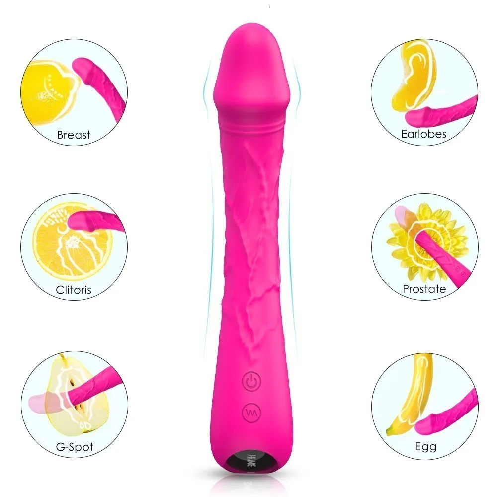 YEAIN Sex Toys For Woman 9 Speed Strong Earthquake Boneless Vibrator Female G-Spot Stimulate AV Sex Game USB Charging Sex Store