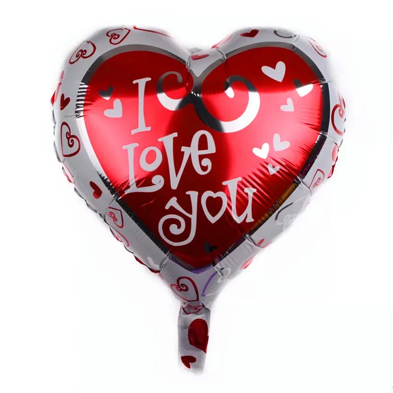50 шт 18 дюймовый испанский Жених и невеста I Love You фольги майларовые Шары Любовь