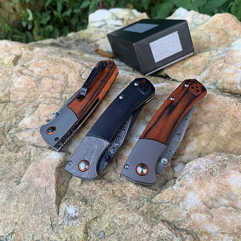 

High hardness 15080 folding knife 5 styles tactical survival hiking multi-function knife portable tool gift original box