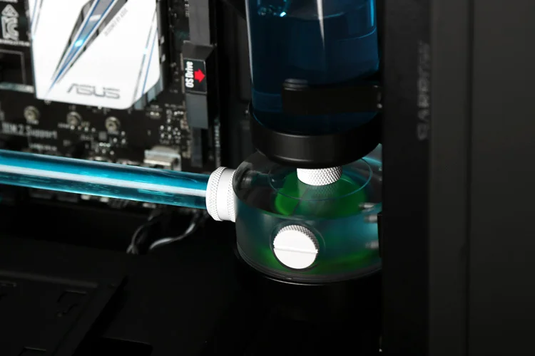 Бэрроу YR01 Hardtubes CPU набор водяного охлаждения 240 мм радиатор блок ЦП светодиодные