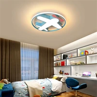 ourfeng ceiling lights round led fixtures plane brightness adjustable and dimmable for bedroom children room kindergarten