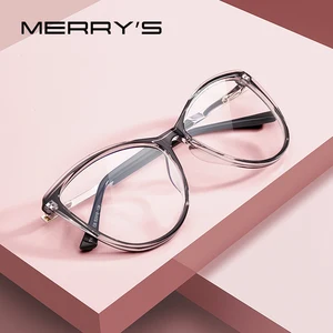 MERRYS DESIGN Women Retro Cat Eye Glasses Frame Ladies Fashion Eyeglasses Myopia Prescription Optica