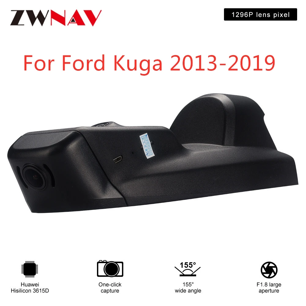 Видеорегистратор скрытого типа HD для Ford Kuga 2013 2019 видеорегистратор автомобильная