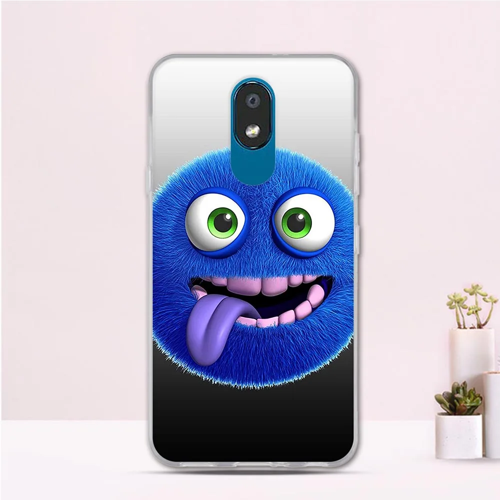 5 45 &quotдля LG K30 2019 силиконовый чехол с мультяшным рисунком прозрачный ТПУ мягкая