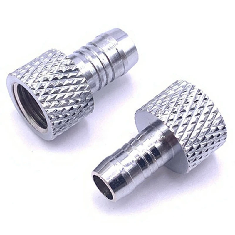 Water-Cooling Joint Water Stop Pagoda Hose Hard Tube Conversion Head Internal Thread G1/4 Outer Diameter 9MM |