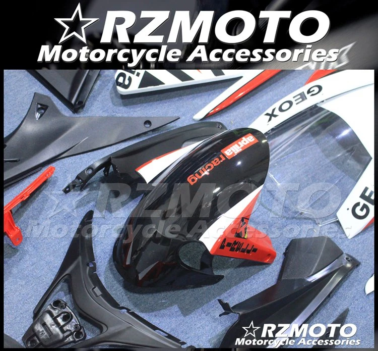 

High quality New ABS Motorcycle Fairing Kits Fit For Aprilia RSV4 1000 2010 2011 2012 2013 2014 2015 Custom Red White